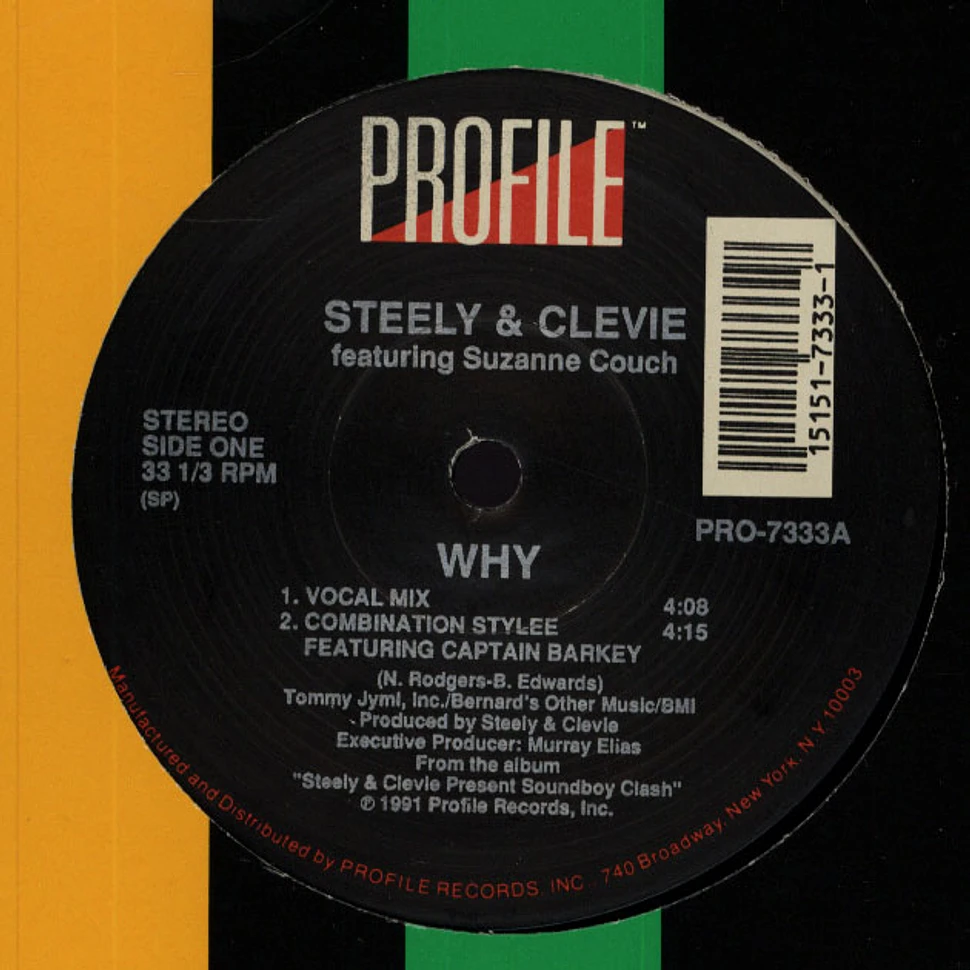 Steely & Clevie - Why feat. Suzanne Couch