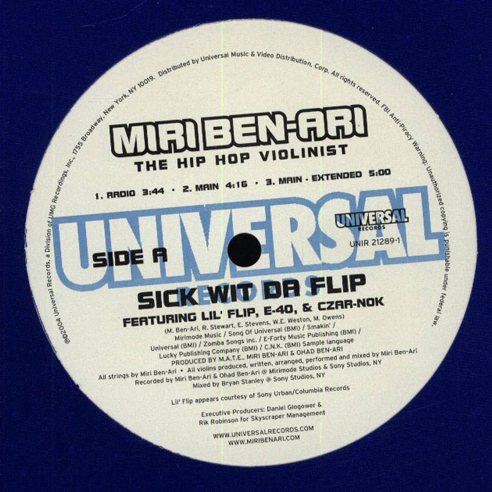 Miri Ben-Ari - Sick Wit Da Flip