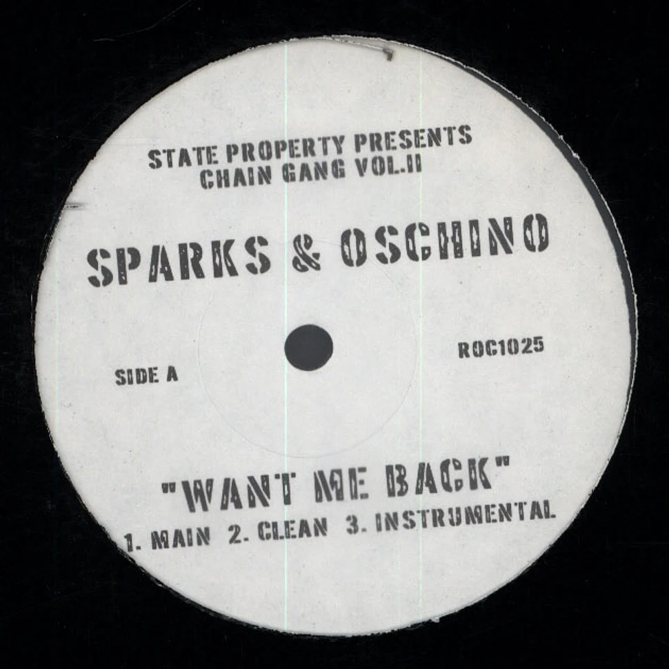 Oschino & Sparks - Want me Back
