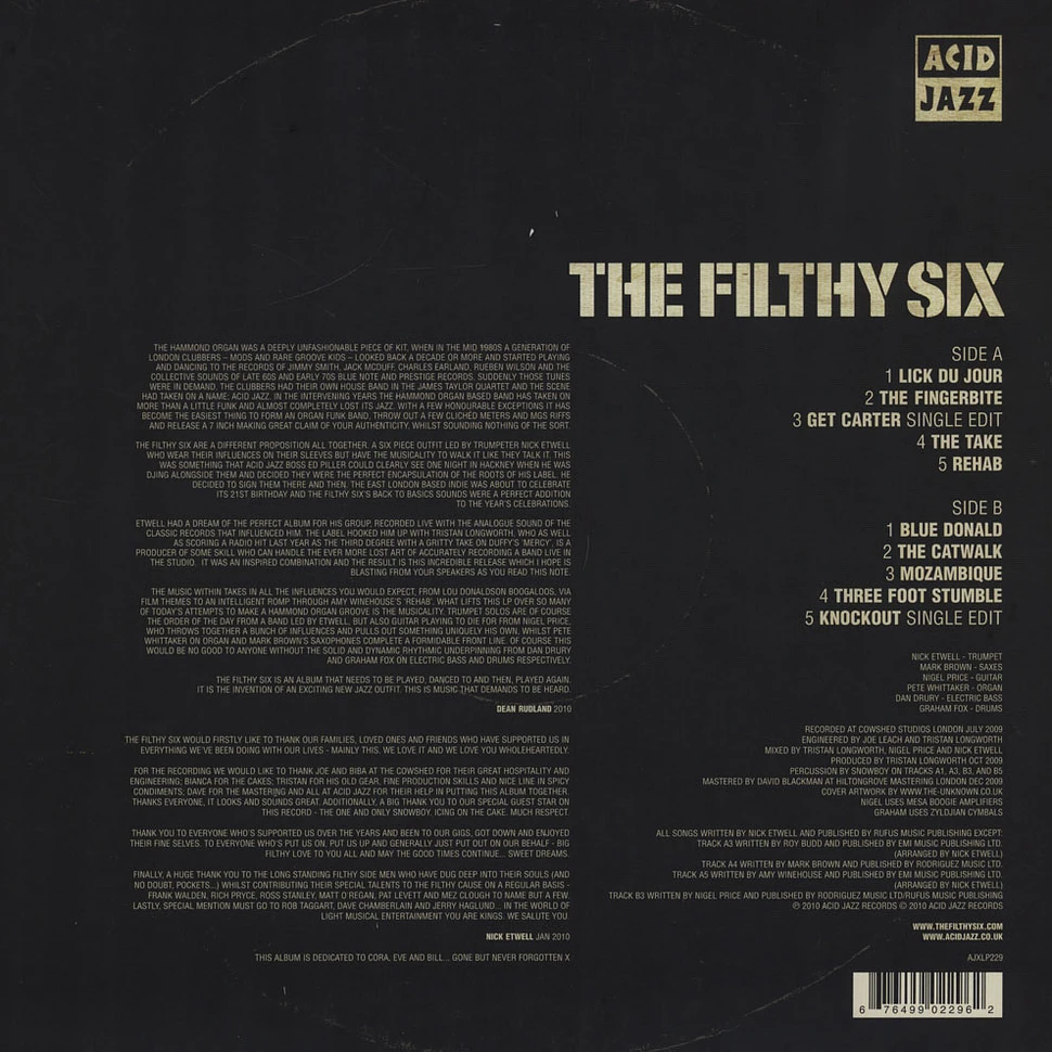 The Filthy Six - The Filthy Six