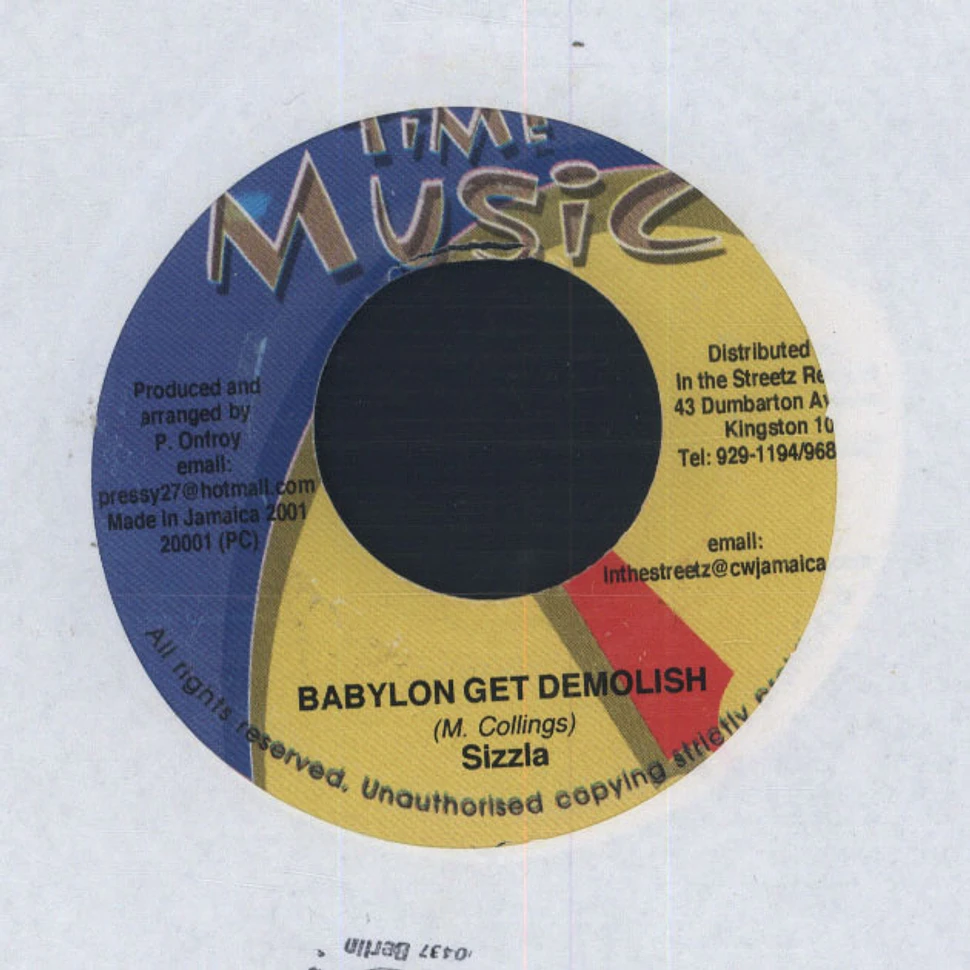 Sizzla - Babylon Get Demolish