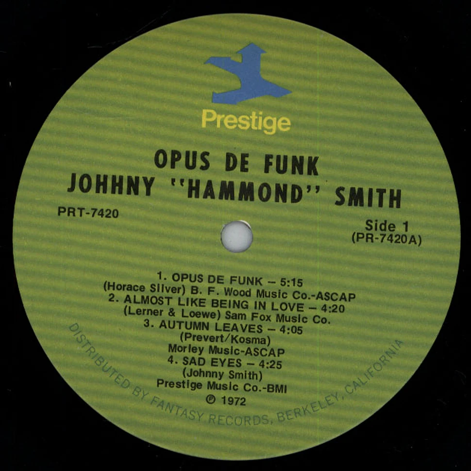 Johnny "Hammond" Smith - Opus De Funk
