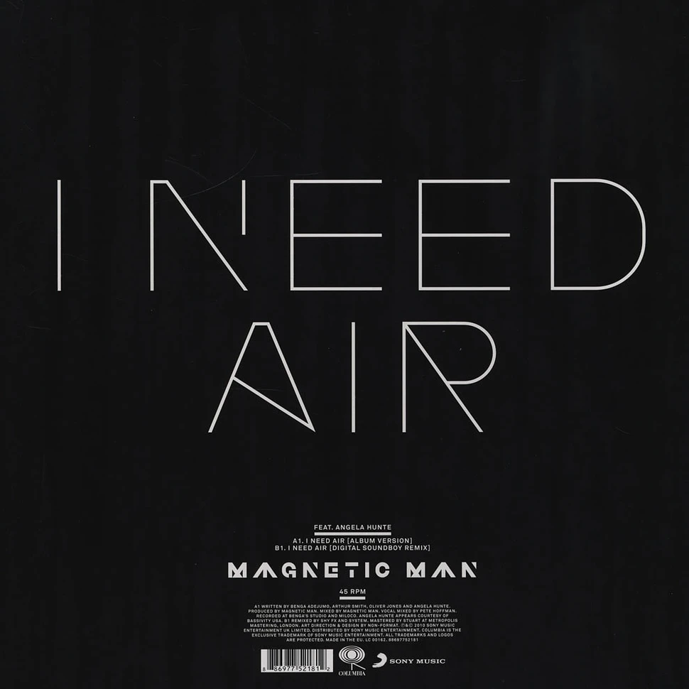 Magnetic Man - I Need Air