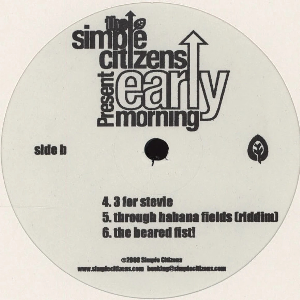 The Simple Citizens - Early Morning EP