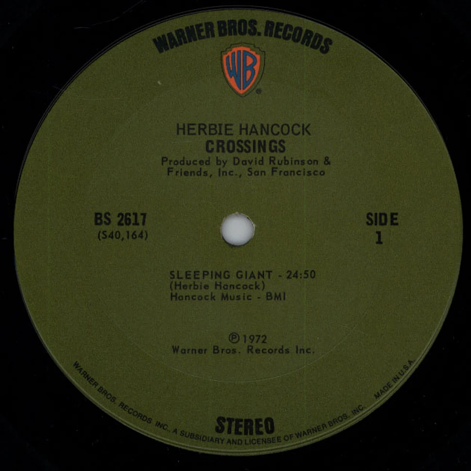 Herbie Hancock - Crossings