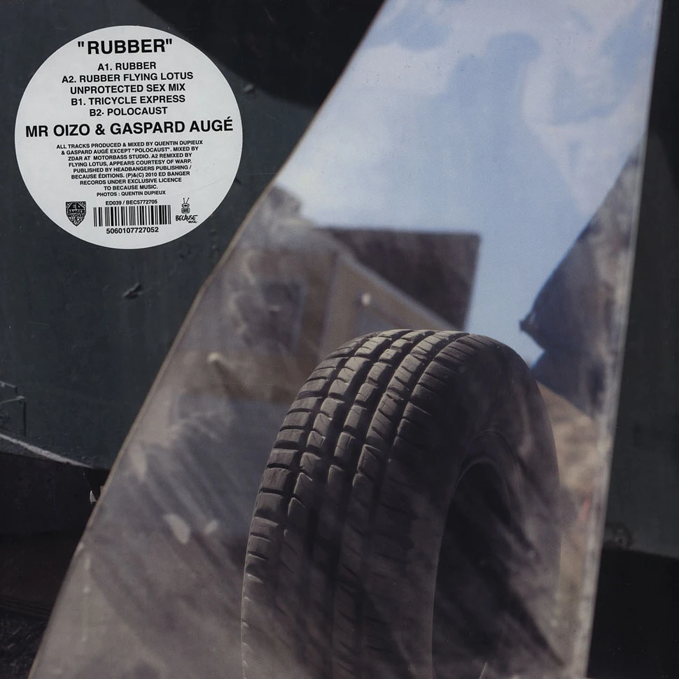 Mr. Oizo & Gaspard Auge of Justice - OST Rubber EP