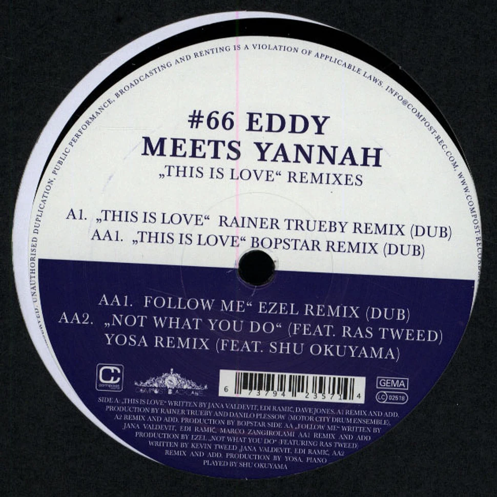 Eddy Meets Yannah - Black Label #66