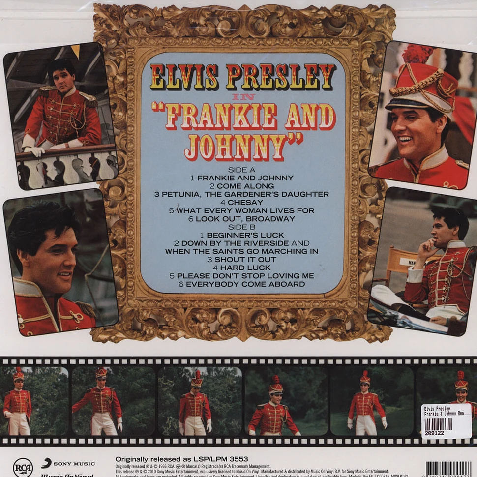 Elvis Presley - Frankie & Johnny Remastered
