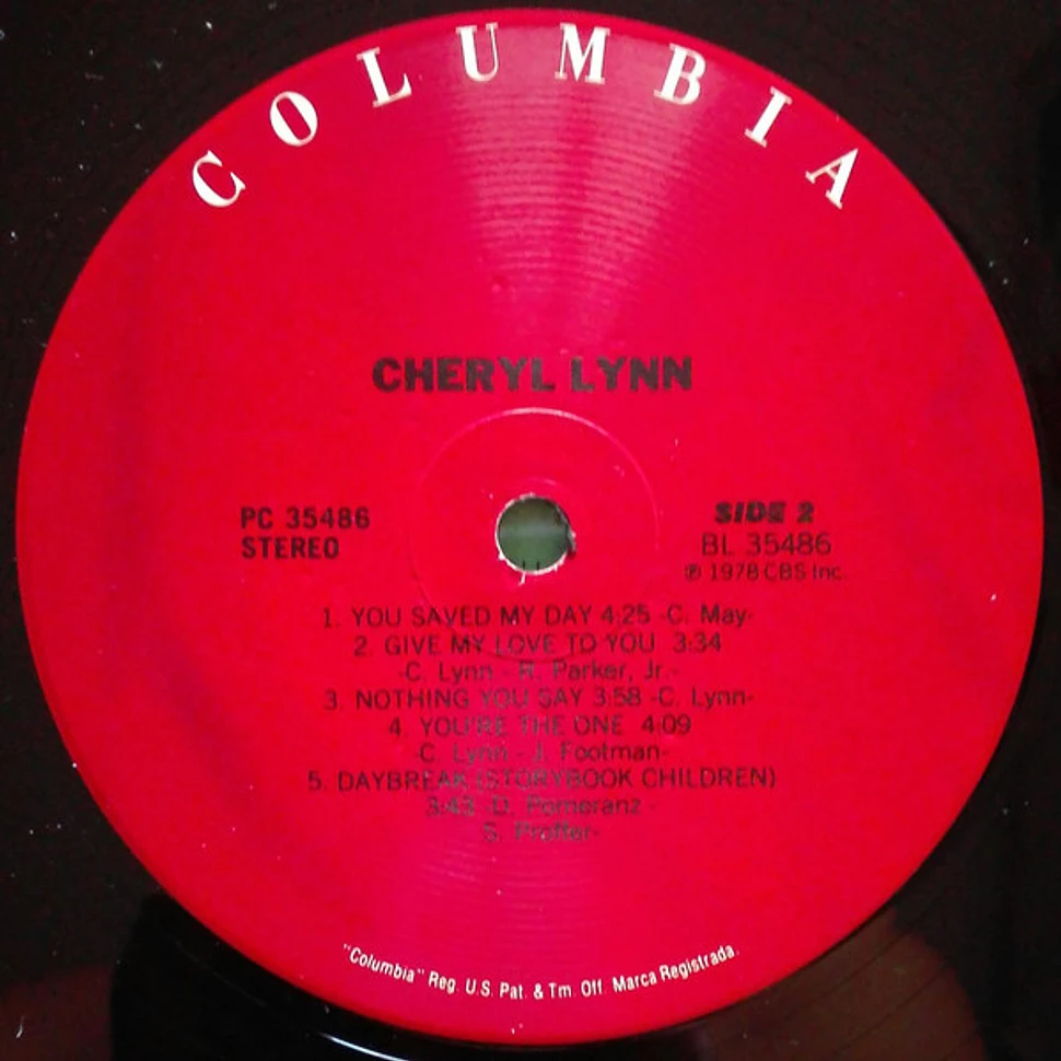 Cheryl Lynn - Cheryl Lynn