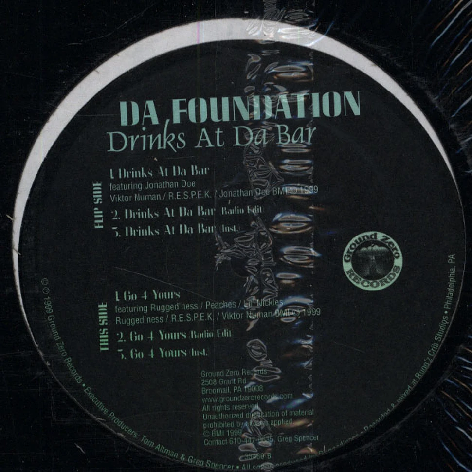 Da Foundation - Drinks At Da Bar