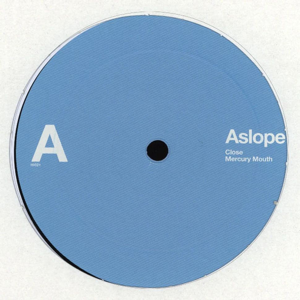Aslope - A Helping Hand EP