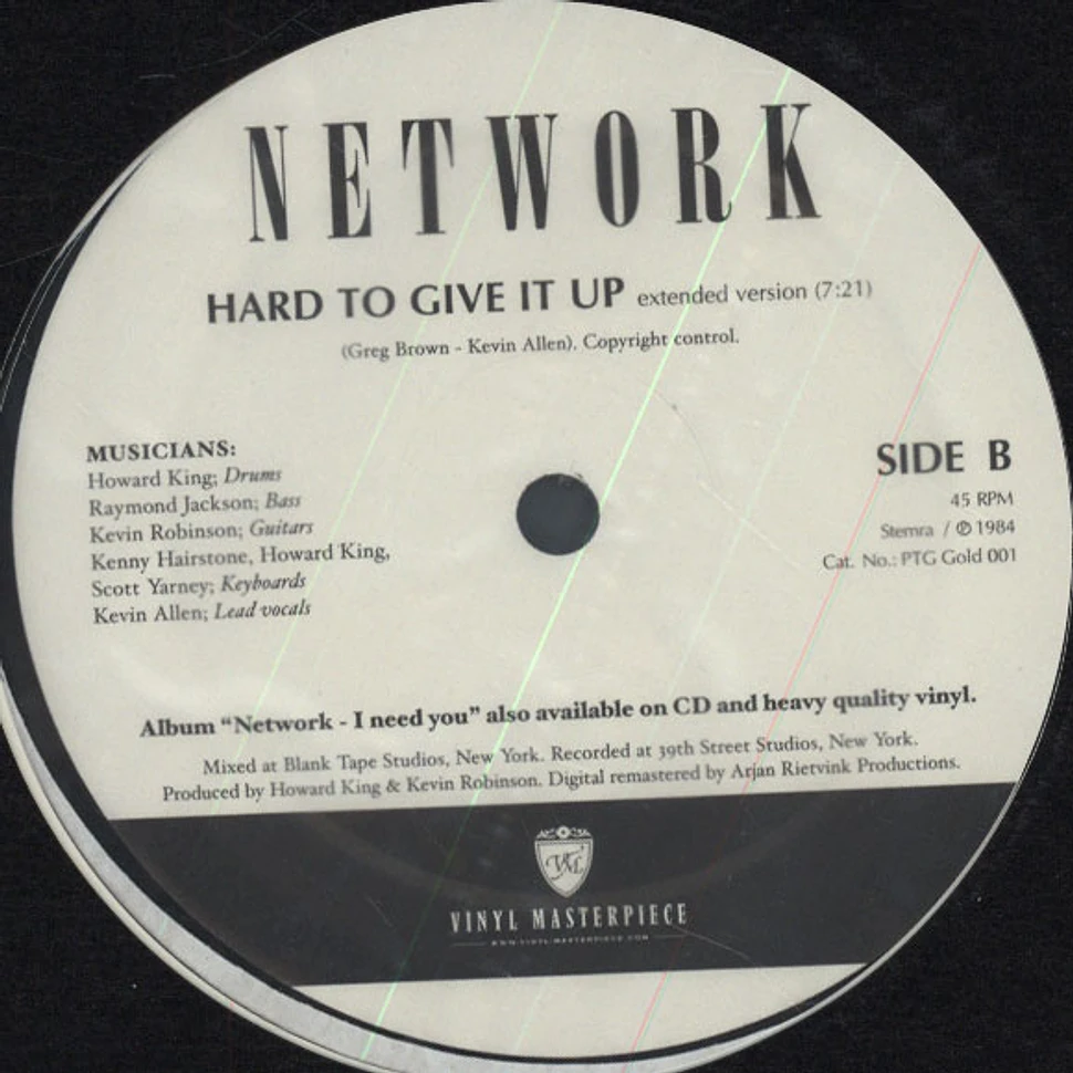 Network - Cover Girl / Hard To Give It Up