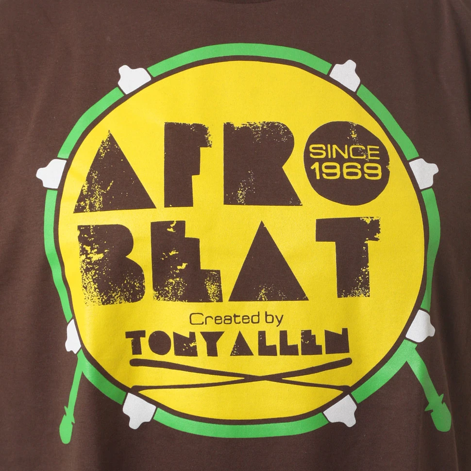101 Apparel x Tony Allen - Afro Beat Since 1969 T-Shirt