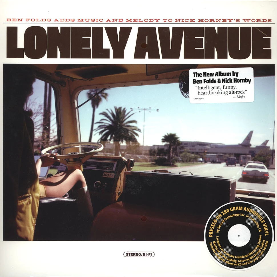Ben Folds/ Nick Hornby - Lonely Avenue