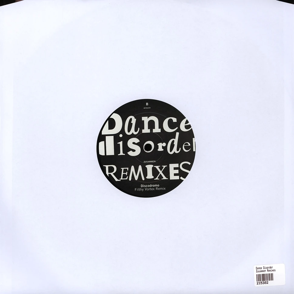 Dance Disorder - Zusammen Remixes