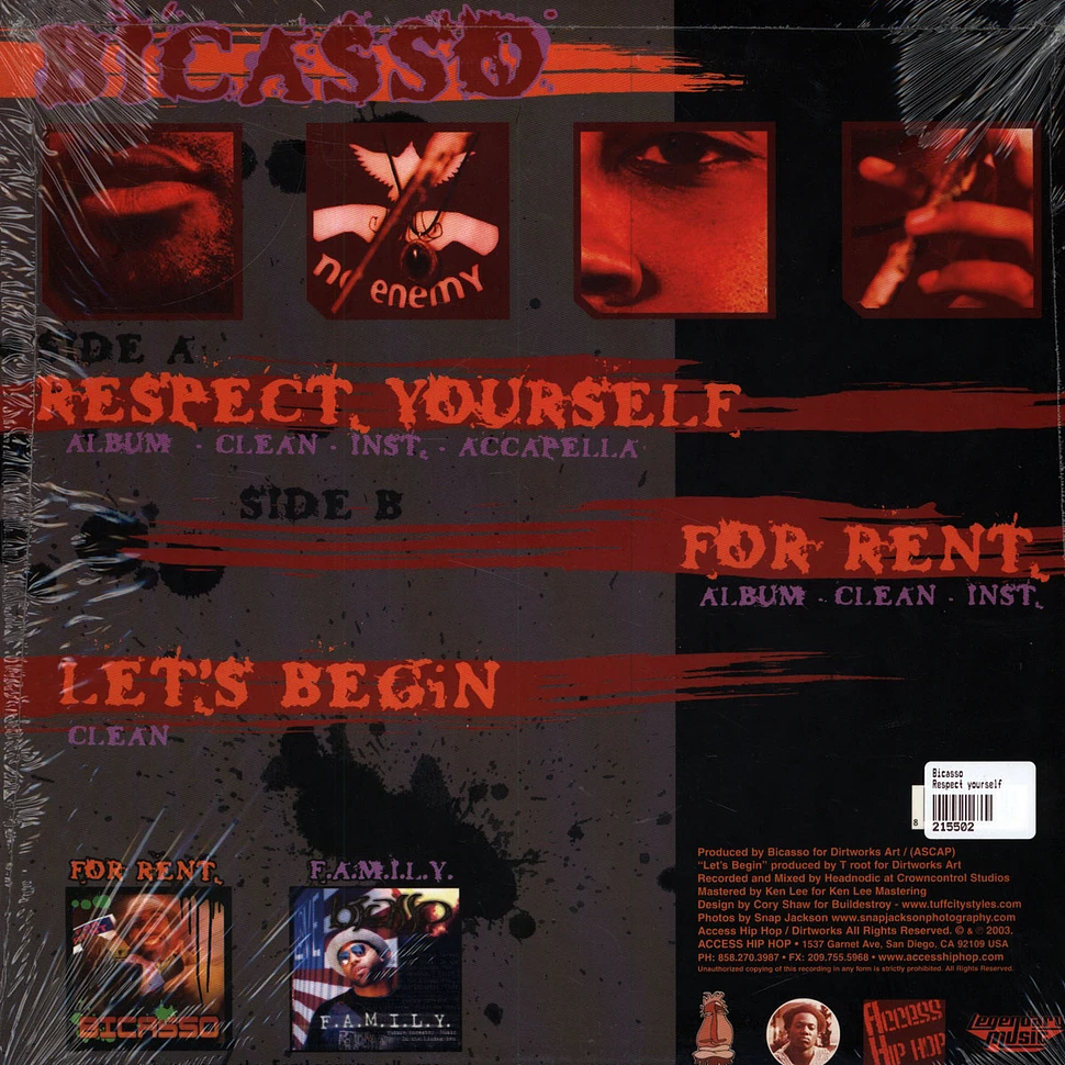Bicasso - Respect Yourself / For Rent / Let's Begin