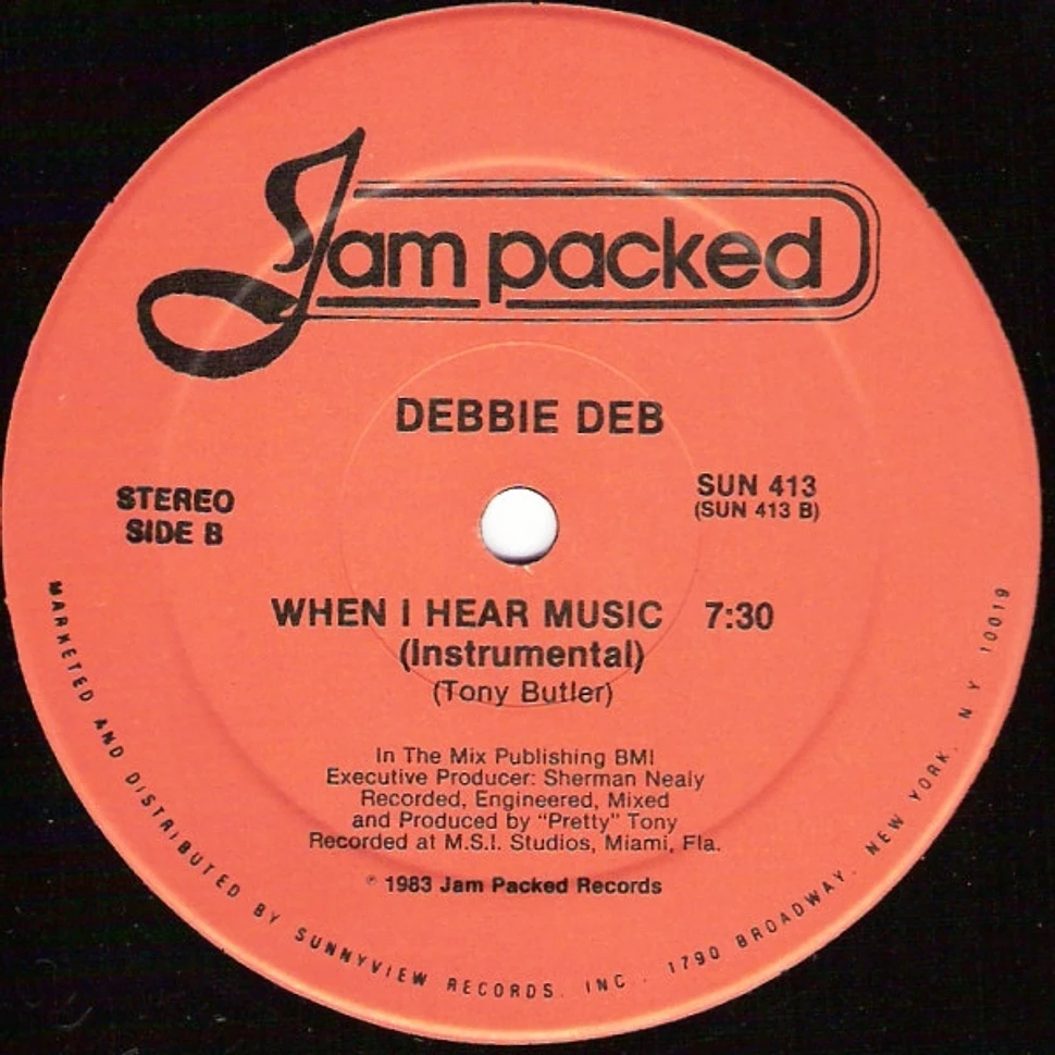 Debbie Deb - When I Hear Music