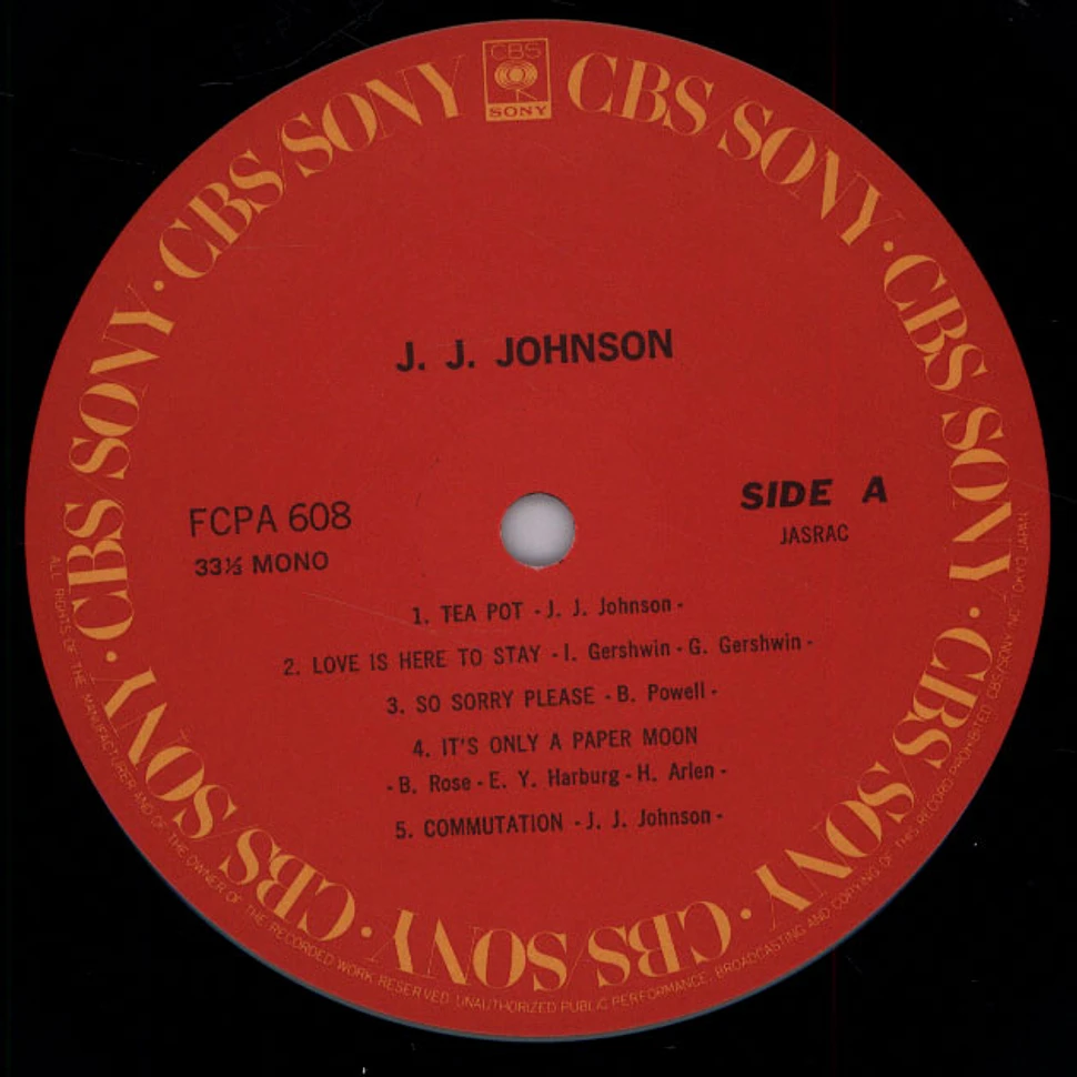 J.J. Johnson - J.J. Johnson