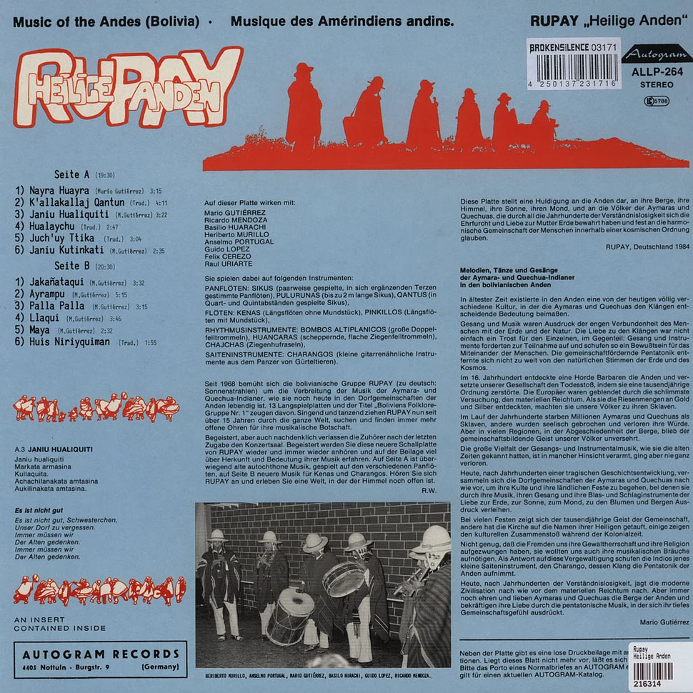 Rupay - Heilige Anden