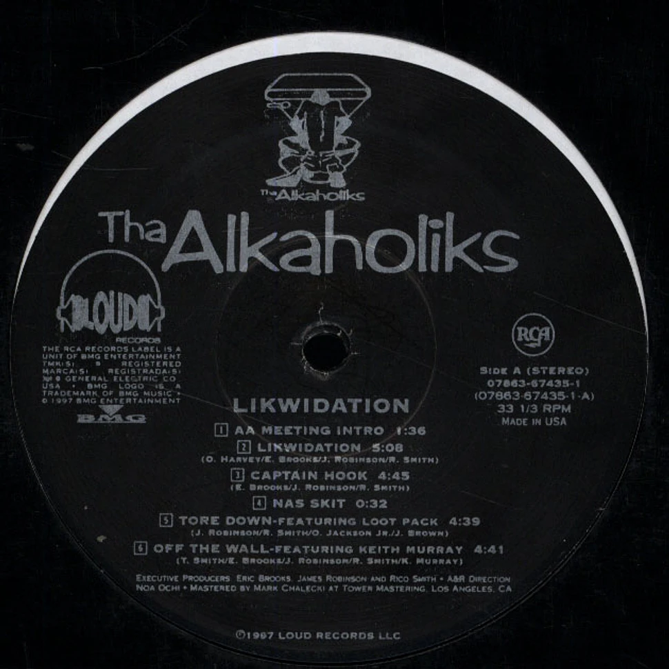 Alkaholiks - Likwidation