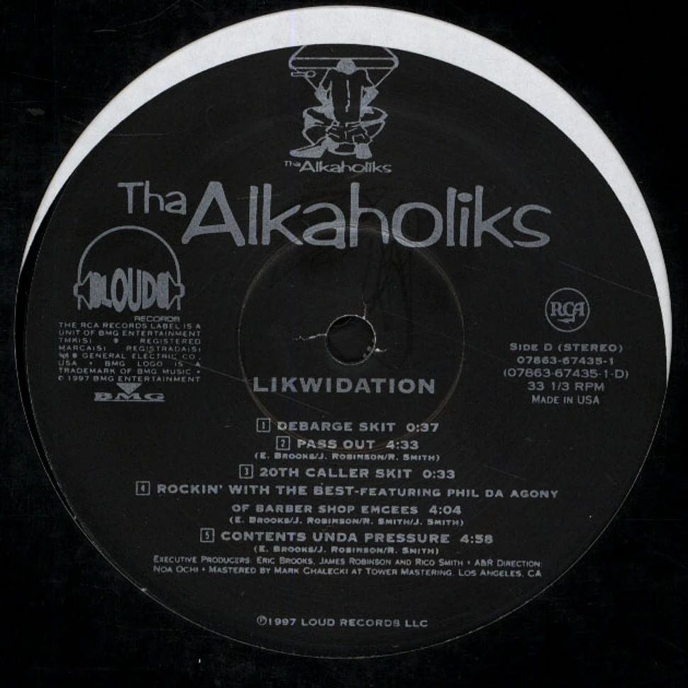 Alkaholiks - Likwidation