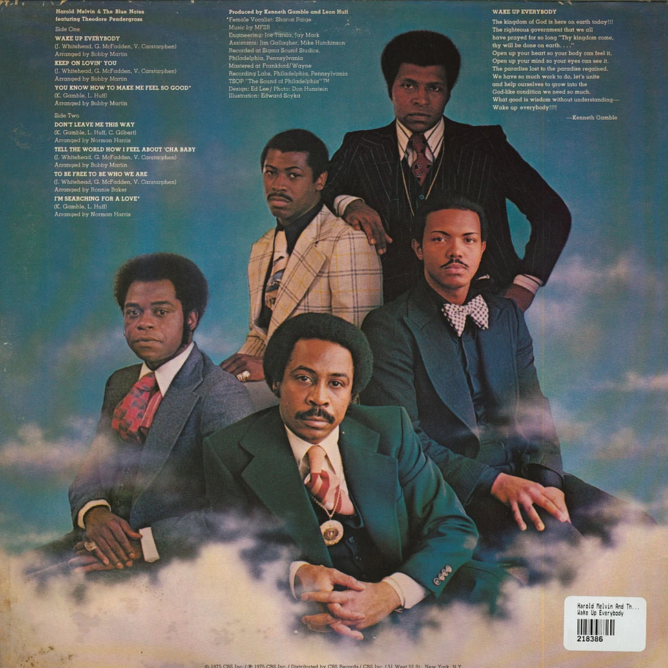 Harold Melvin And The Blue Notes - Wake Up Everybody