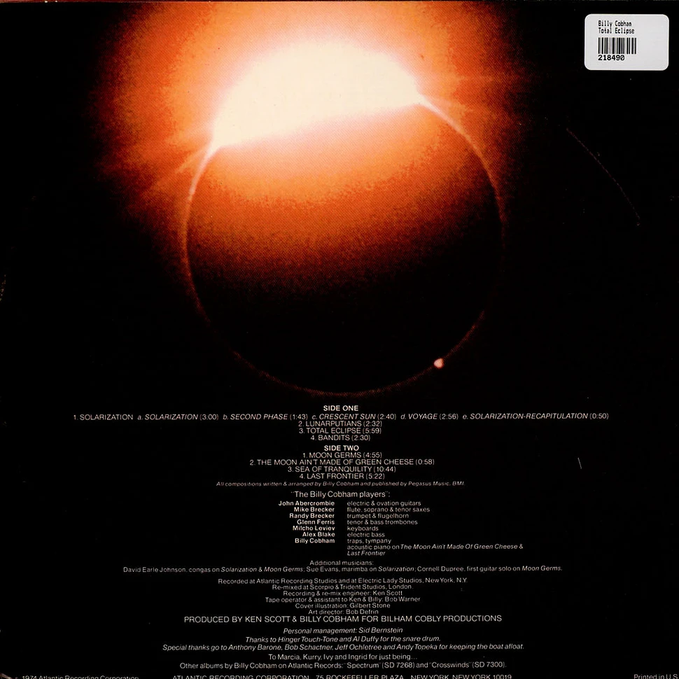 Billy Cobham - Total Eclipse