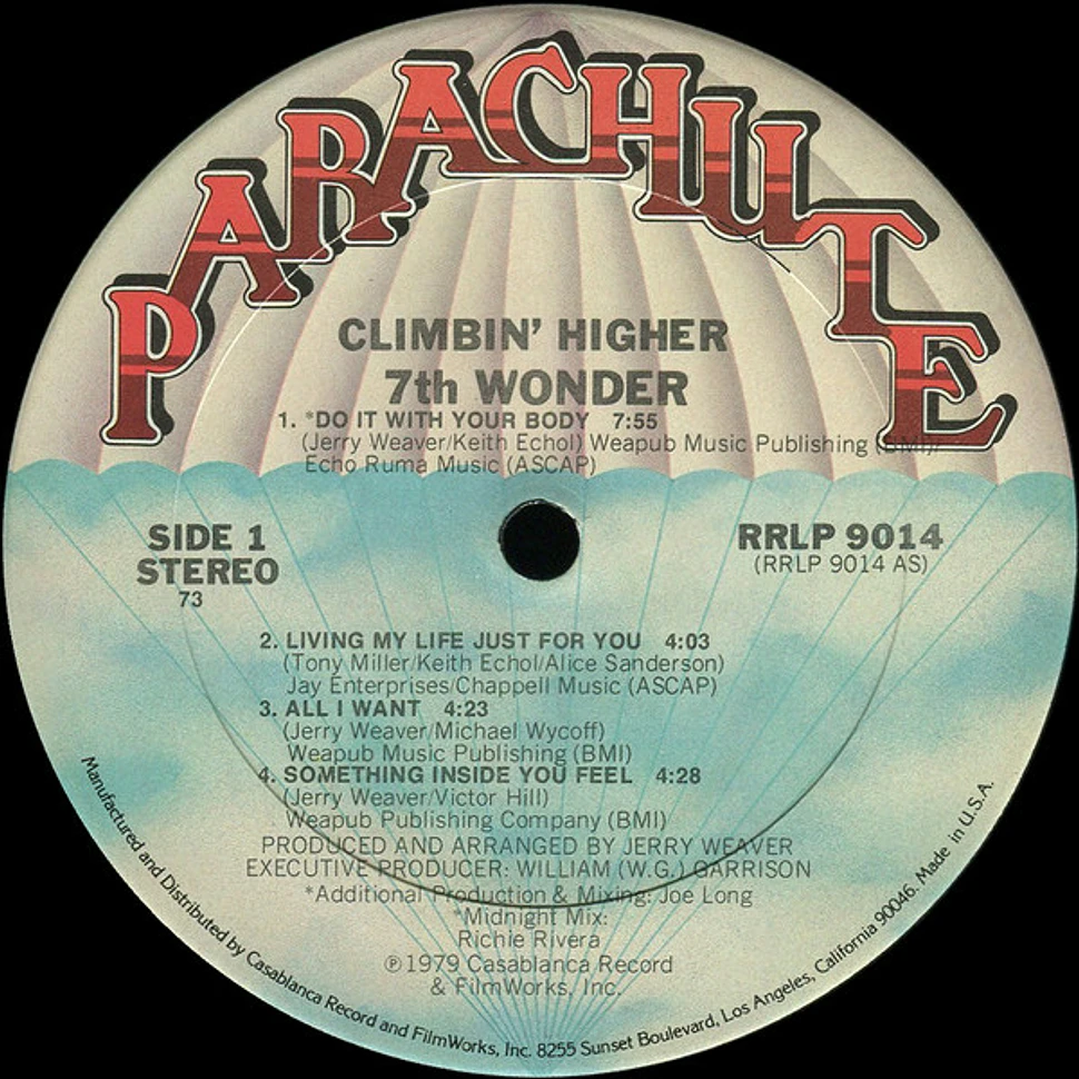 7th Wonder - Climbing Higher