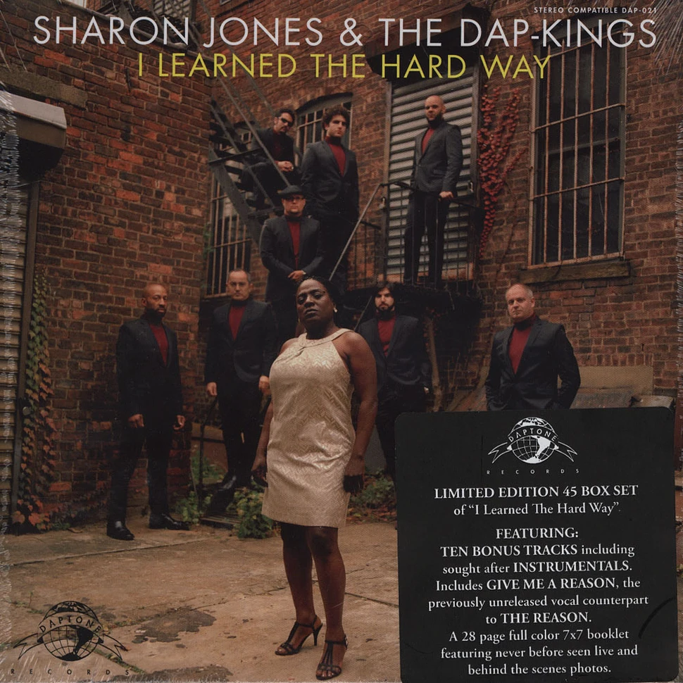 Sharon Jones & The Dap-Kings - I Learned The Hard Way 7" Box