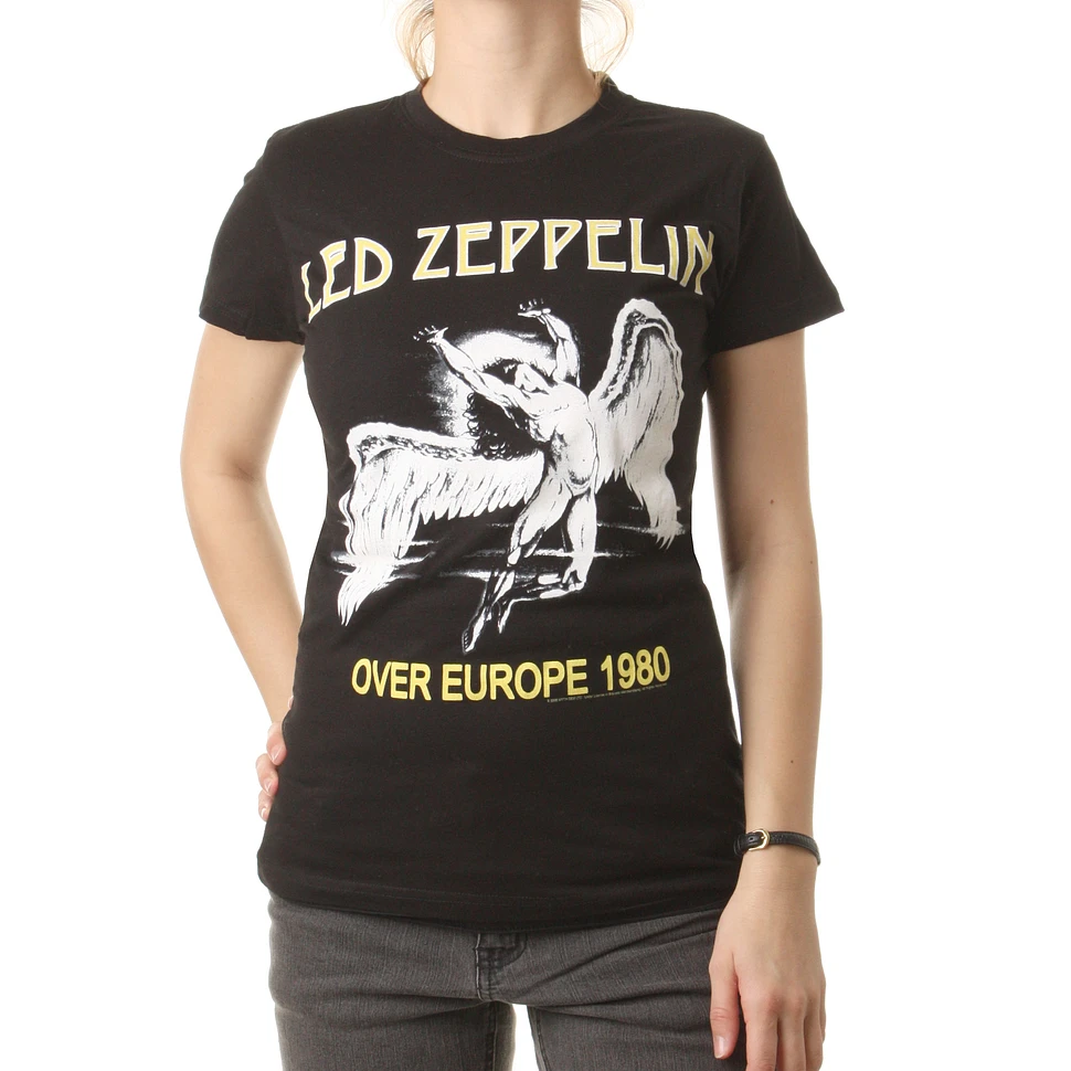 Led Zeppelin - Over Europe 80 T-Shirt
