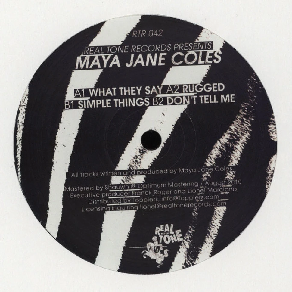 Maya Jane Coles - What They Say EP