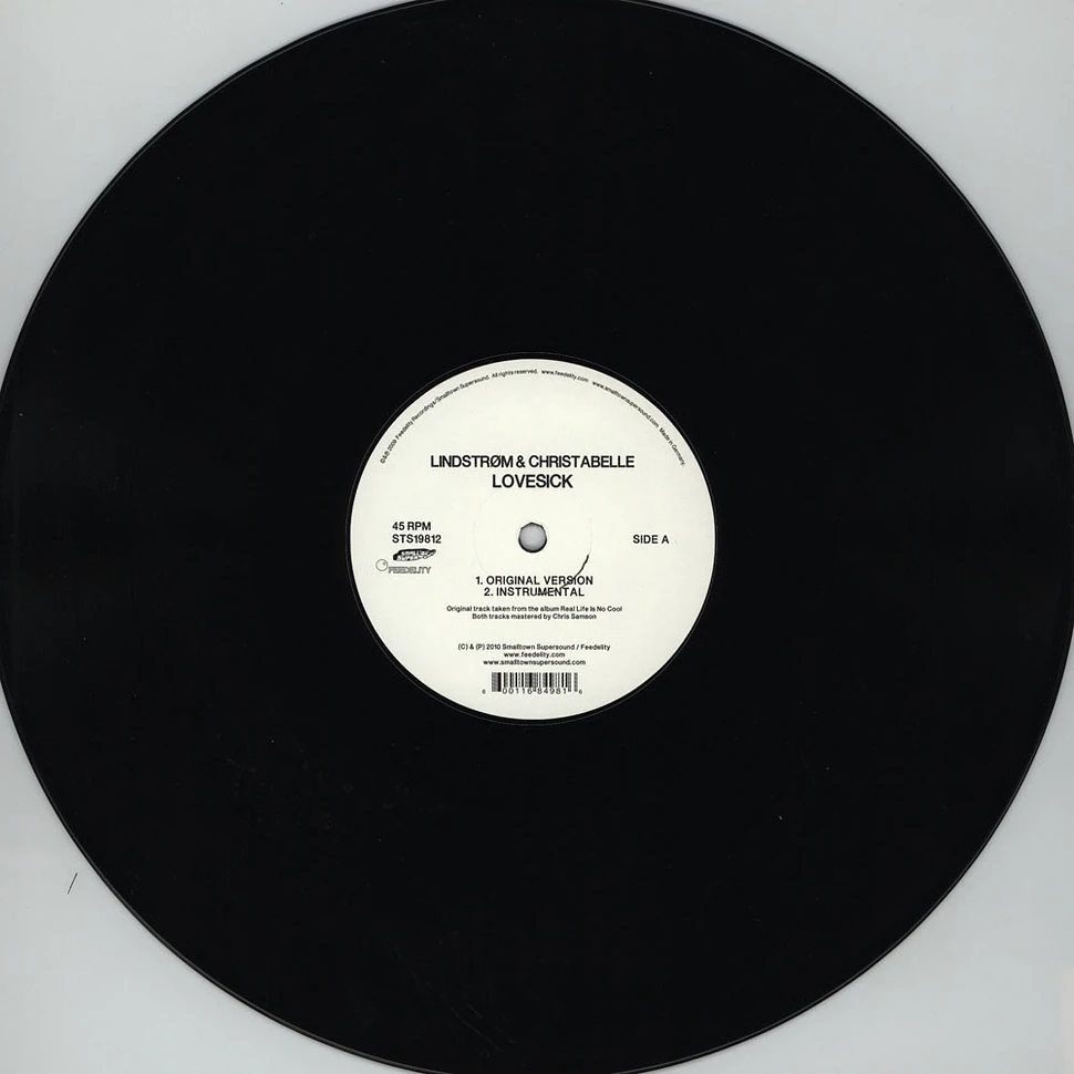 Lindstrom & Christabelle - Lovesick Four Tet Remix