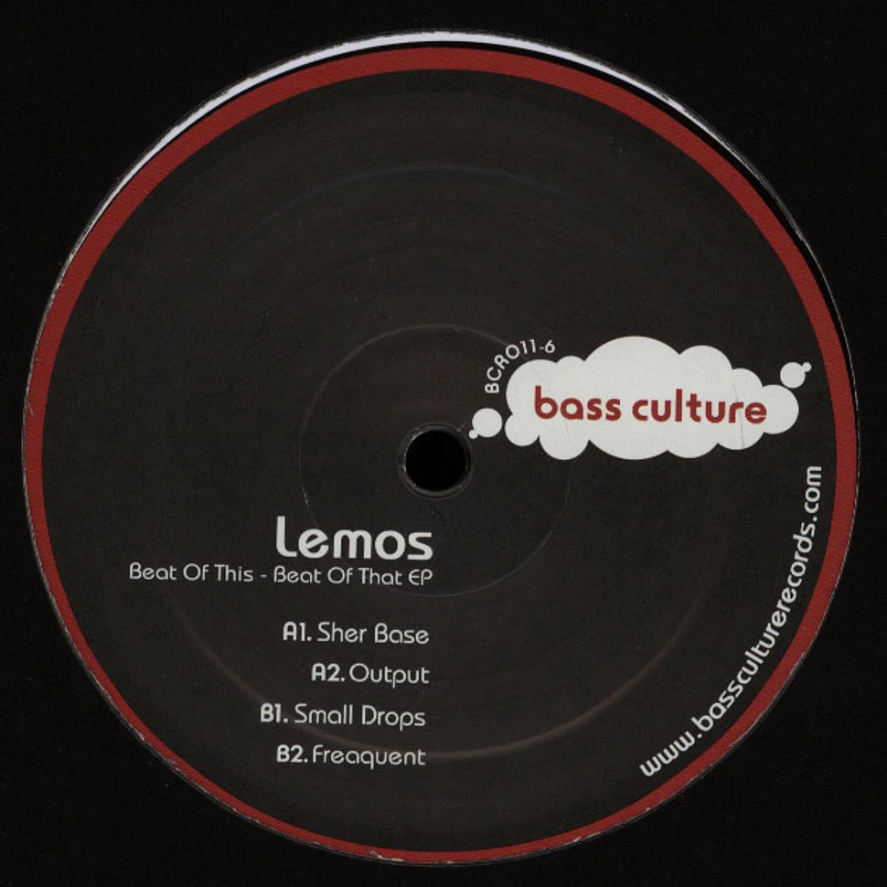 Lemos - Beat Of This - Beat Of That EP