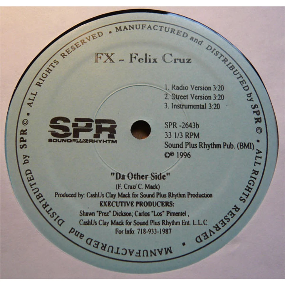 FX - Felix Cruz - Stuck (Part 1) / Da Other Side