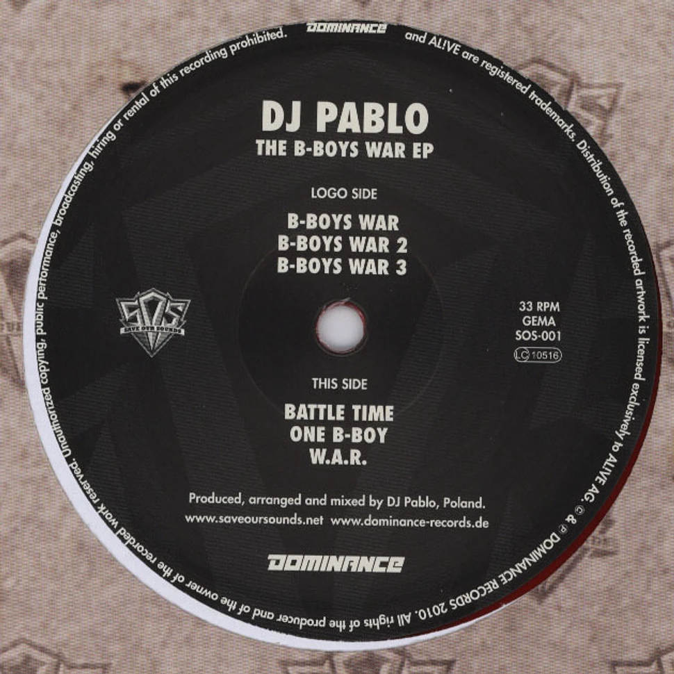 DJ Pablo - The B-Boys War EP