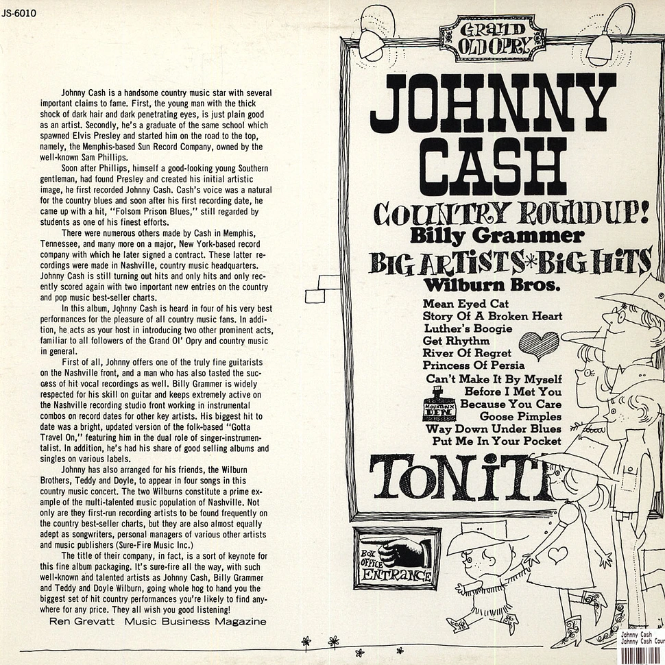 Johnny Cash - Johnny Cash Country Round-Up