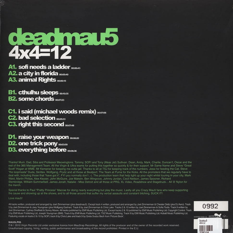 Deadmau5 - 4X4=12 Coloured Edition