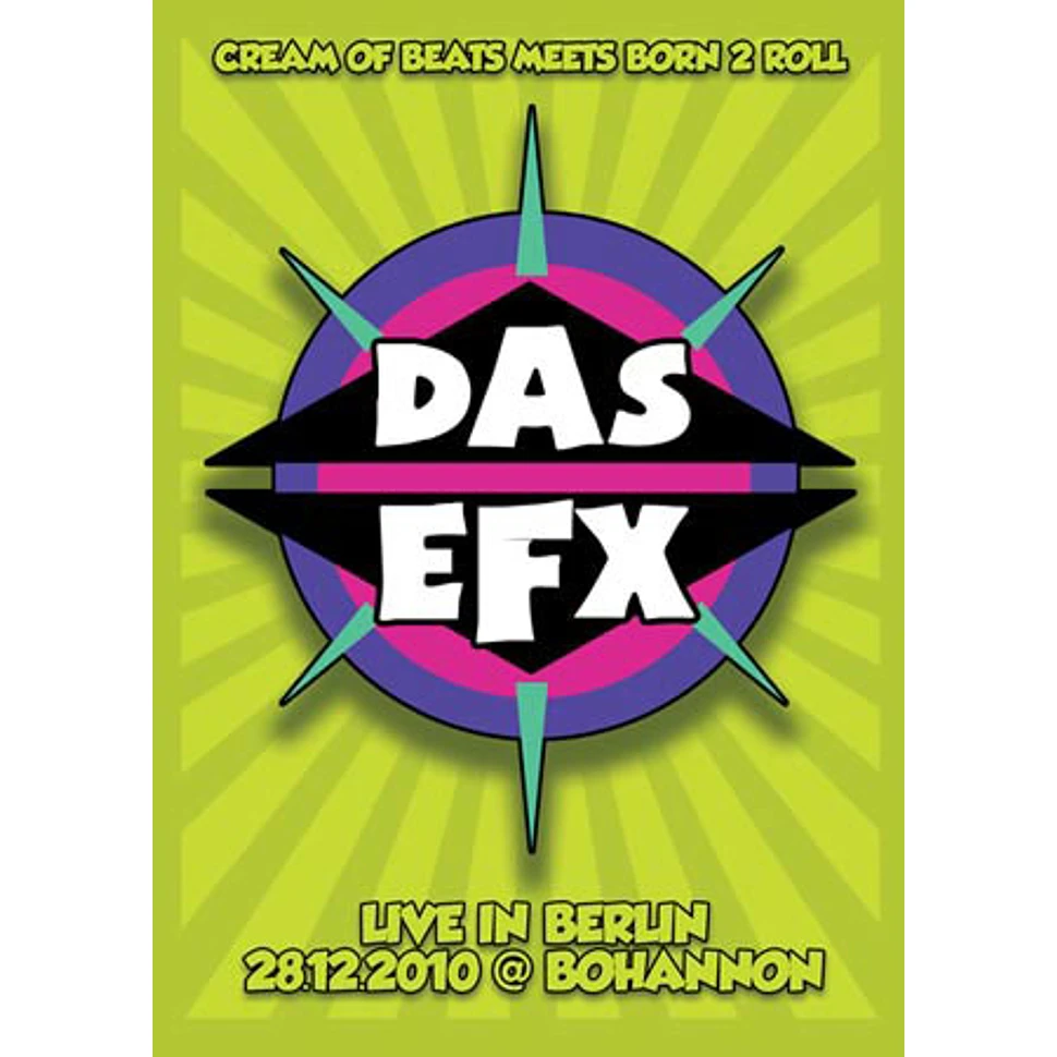 Das EFX - Konzertticket für Berlin, 28.12.2010 @ Bohannon
