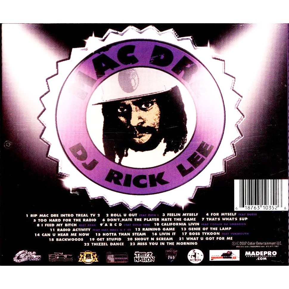Mac Dre - Official Tribute Mixed By DJ Rick Lee