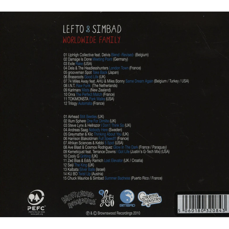 Simbad & Lefto - Worldwide Family Volume 1