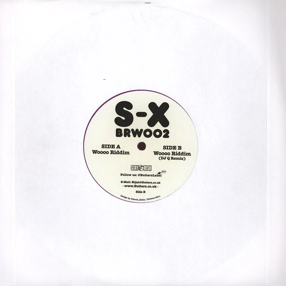 S-X - Woooo Riddim / Woooo Riddim DJ Q Remix