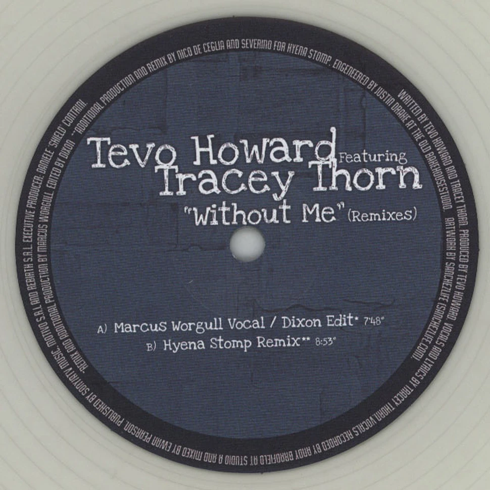Tevo Howard - Without Me Remixes Feat. Tracey Thorn