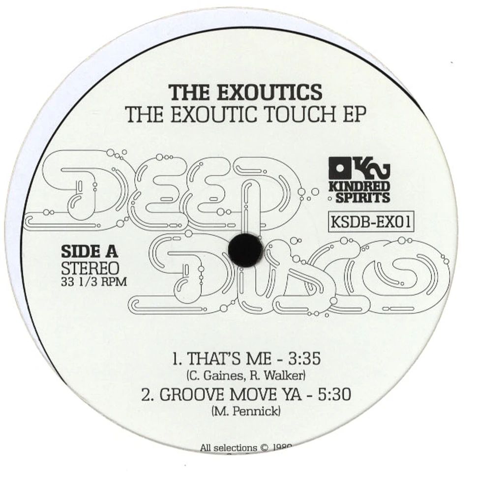 The Exoutics - The Exoutics Touch EP