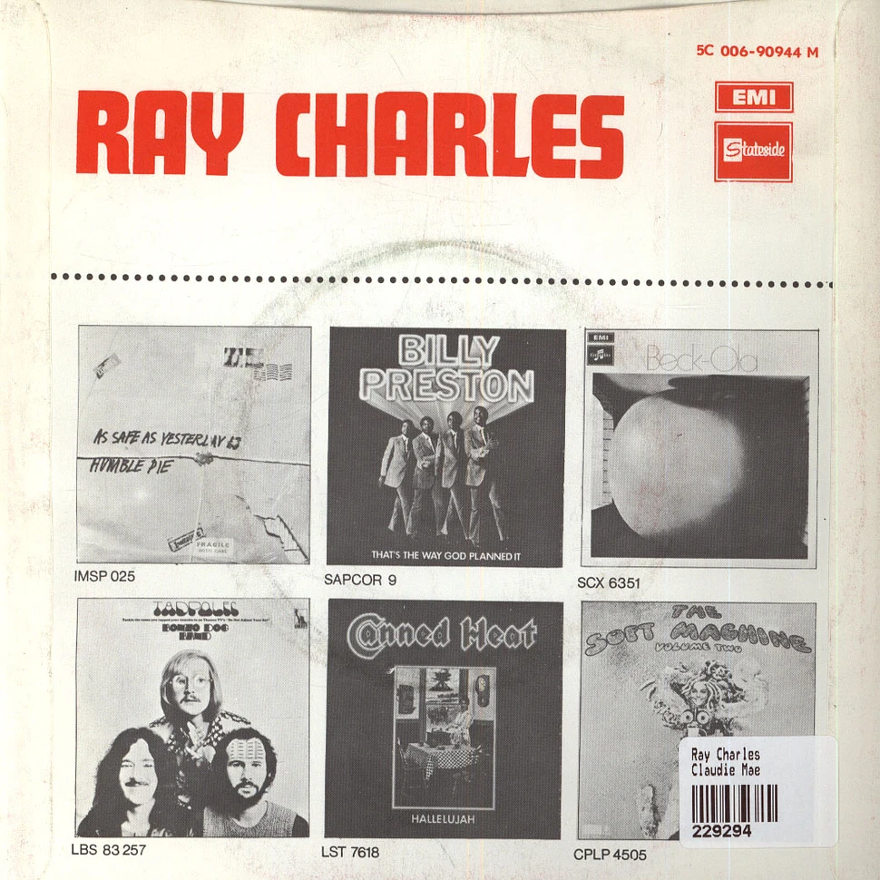 Ray Charles - Claudie Mae