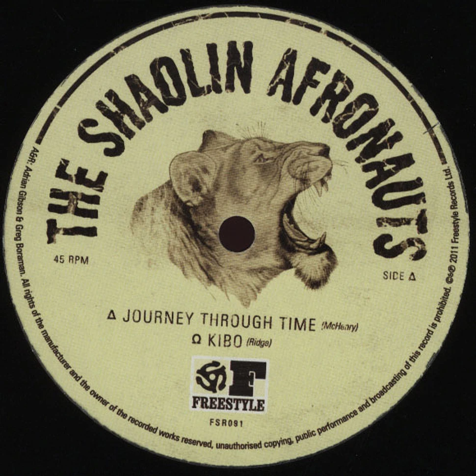 The Shaolin Afronauts - Journey Through Time