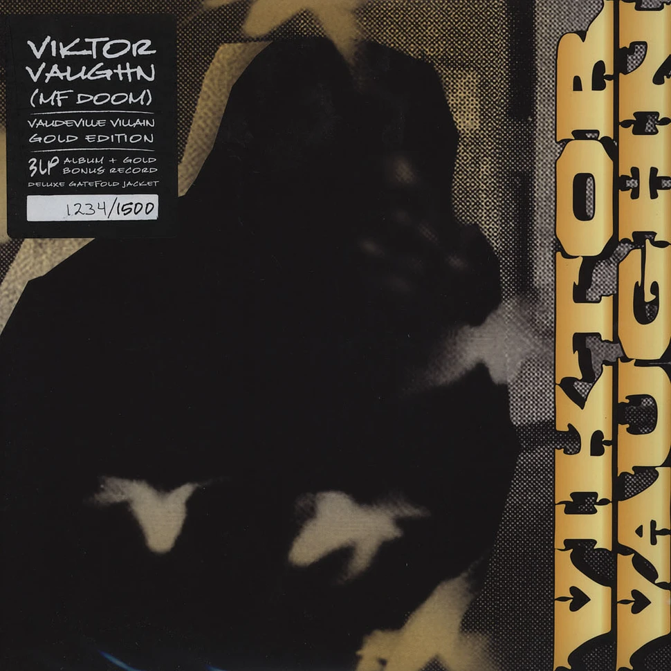 Viktor Vaughn MF Doom Vaudeville Villain Gold Edition Vinyl 3LP Viktor Vaughn MF Doom Vaudeville Villain Gold Edition Vinyl 3LP