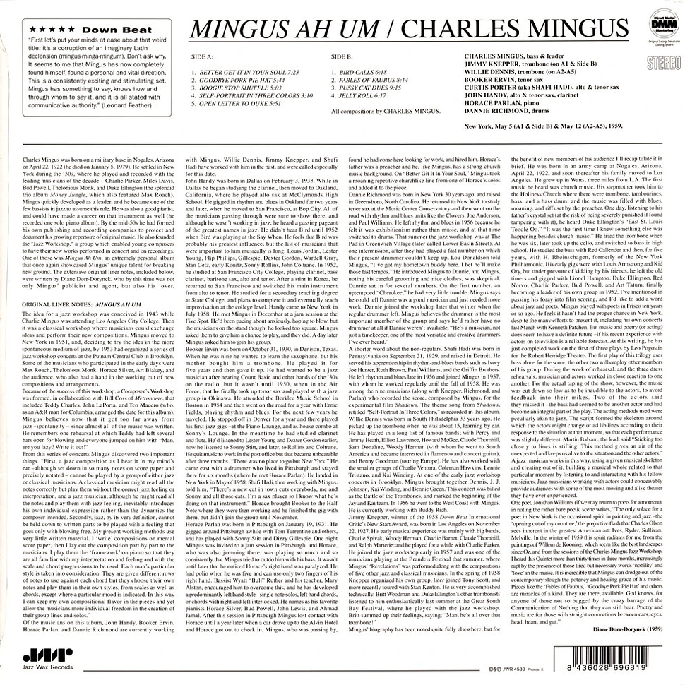 Charles Mingus - Mingus Ah Um