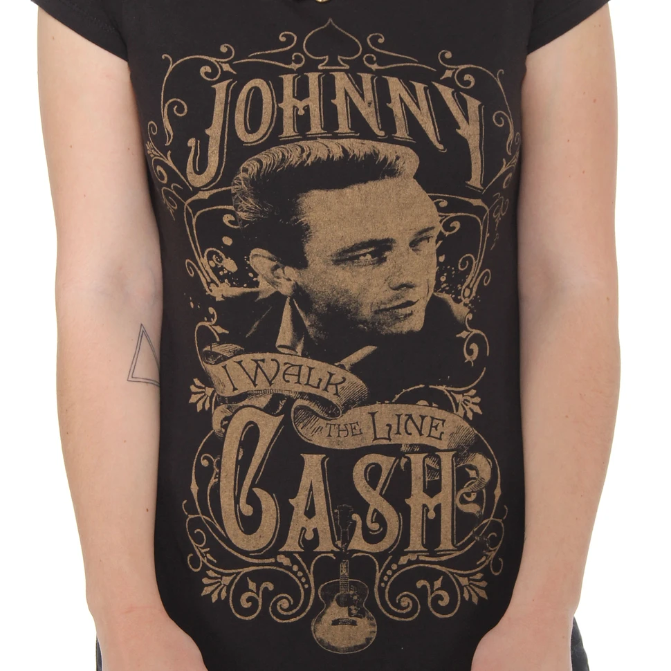 Johnny Cash - Walk The Line Women T-Shirt