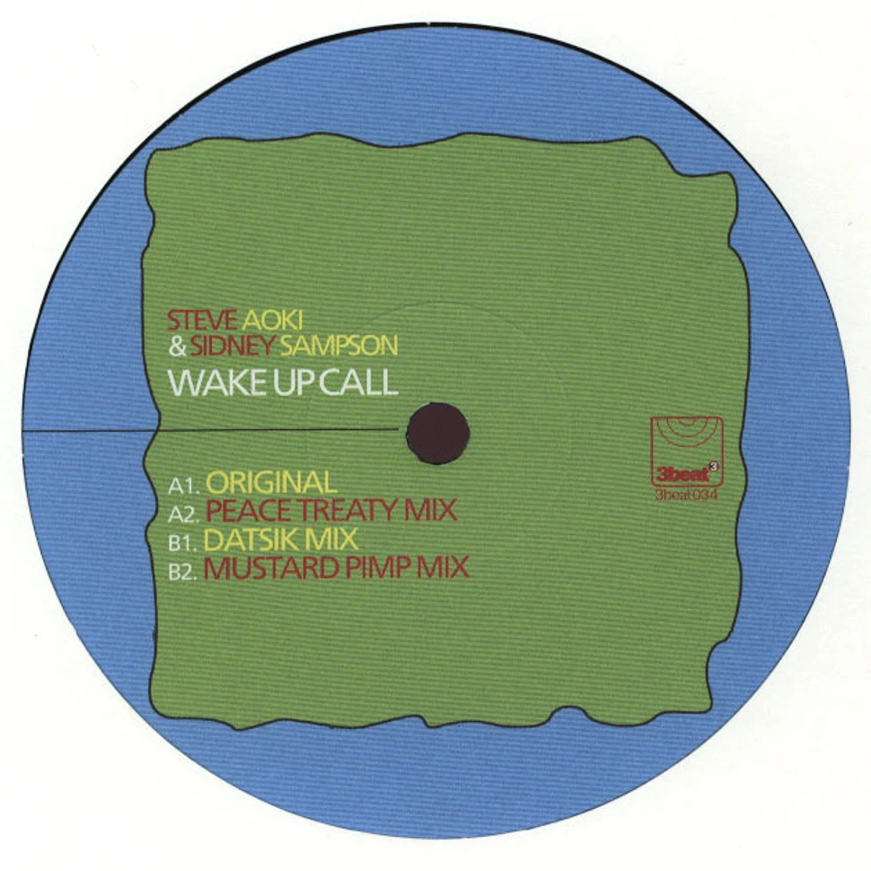 Steve Aoki & Sidney Sampson - Wake Up Call