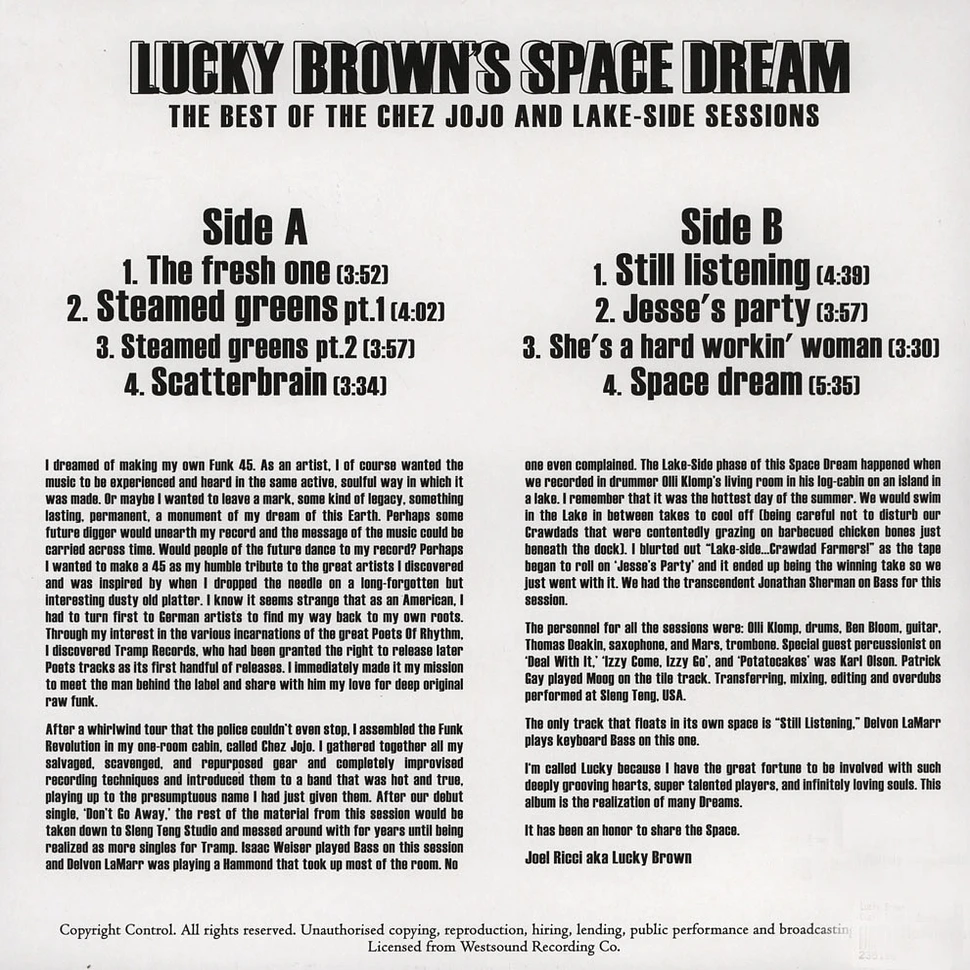 Lucky Brown - Lucky Brown's Space Dream